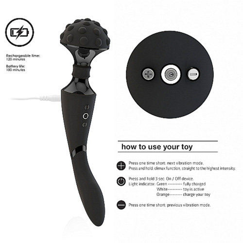 Shiatsu Bendable Massager Wand画像7