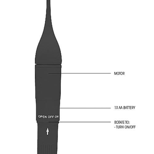 Clitoral Tickler Black クリトラル ティックラー画像5