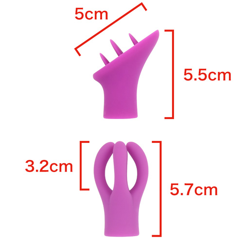 DUALADY 5WAY シリコンローター画像3