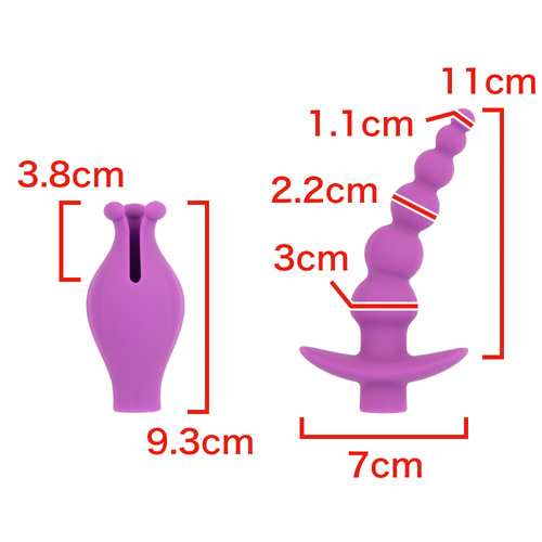 DUALADY 5WAY シリコンローター画像4