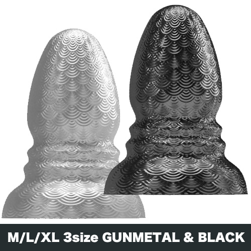 スケーリーリップルバットプラグ M L XL 3サイズ 2カラー
