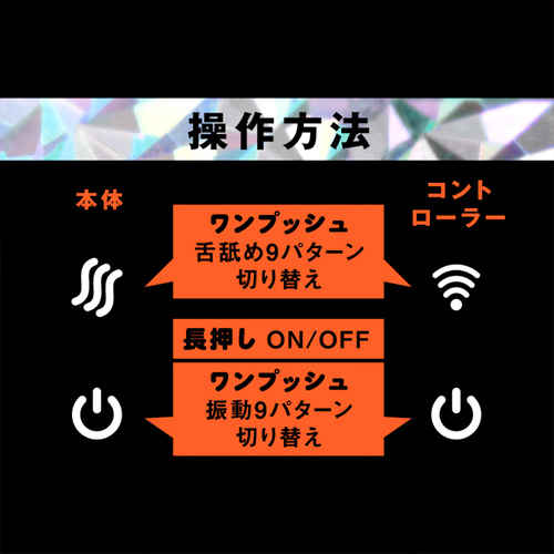 完全防水 舌舐挿入 PEROPERO CUNNI VIBE ペロペロクンニバイブ画像5