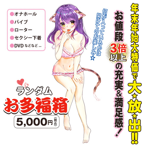NPG ランダムお多福箱 5000円【数量限定】福袋画像2