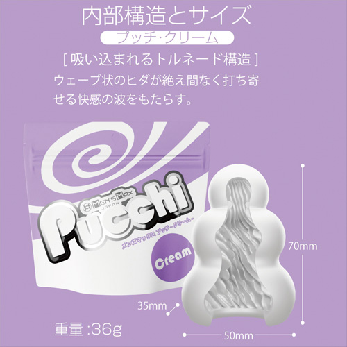 MENS MAX メンズマックス Pucchi プッチ クリーム画像2