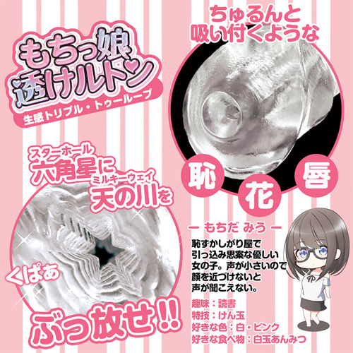 もちっ娘 透けルトン 生感トリプル・トゥーループ画像2