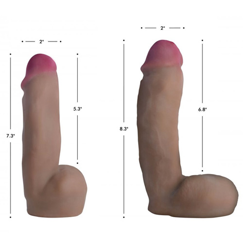 タマプッシュで射精 Dual Density Squirting Dildo 射精ディルド 画像2