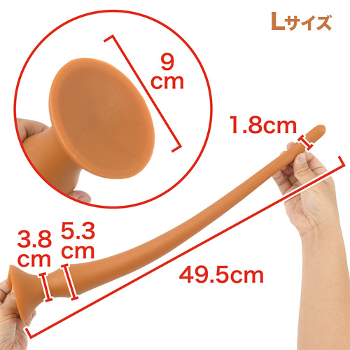 ロングコロンスネークプラグ S M L 3サイズ画像4
