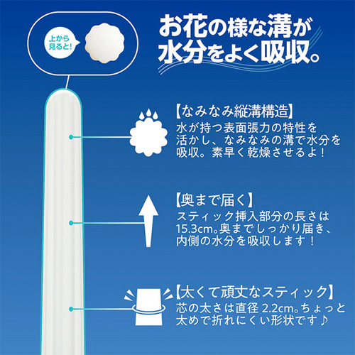 渚いくの珪藻土スティック アフタードライ画像4