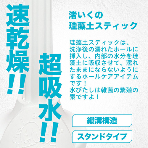 渚いくの珪藻土スティック アフタードライ画像2