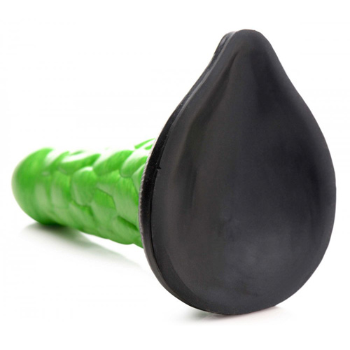 Radioactive Scaly Reptile Thick Silicone Dildo画像3