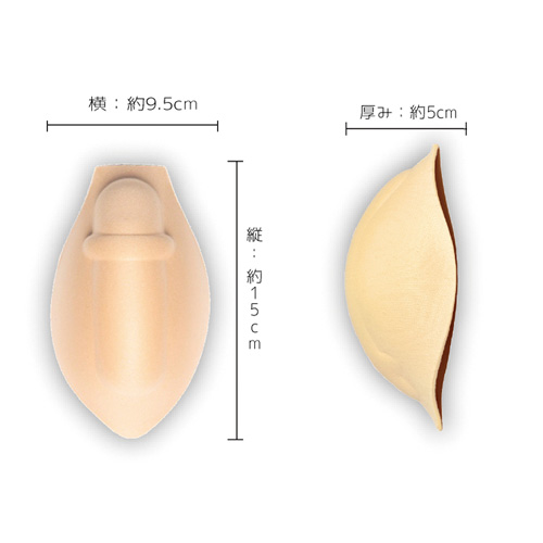 凸男 カップパッド 男性型 デコオトコ画像2