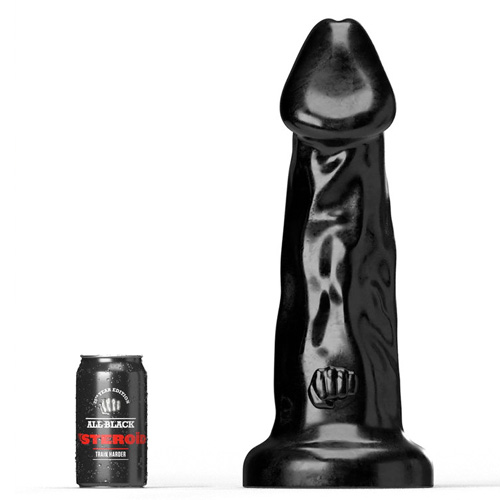 All Black Steroid Anal Dildo Olympus 45.5×11.1cm画像2