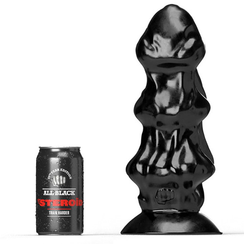 All Black Steroid Anal Dildo The Rally 30.5×9.6cm画像3