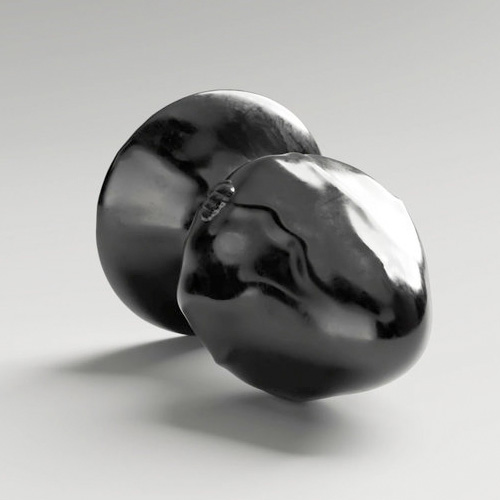 All Black Steroid Butt Plug The Kettlebell 18×9.9cm画像4
