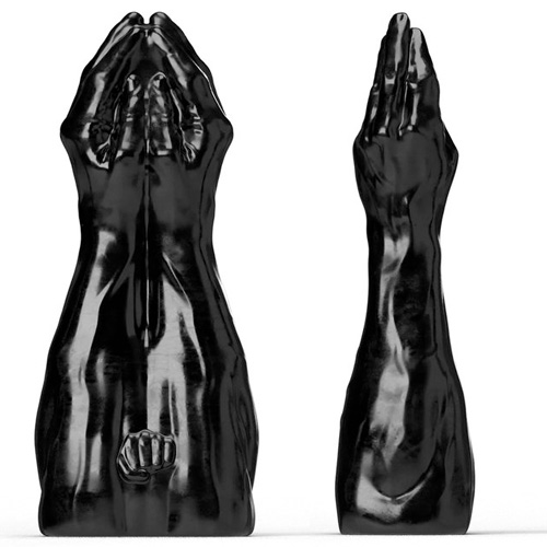 All Black Steroid Fisting Dildo Diver 36×9.9cm画像5