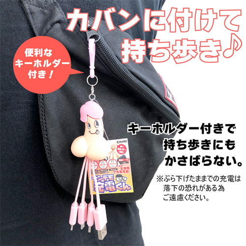 ナンデモ充電くん ち〇こ 充電ケーブル画像3