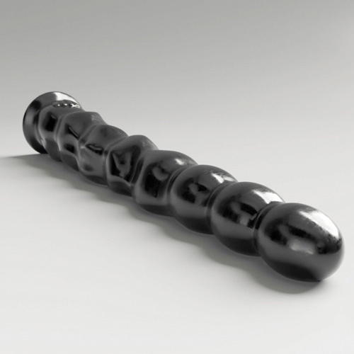All Black Steroid Anal Dildo The Sabre 40×4.5cm画像4