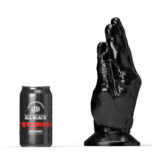 All Black Steroid Fisting Dildo Good Game 25×8.6cm画像2