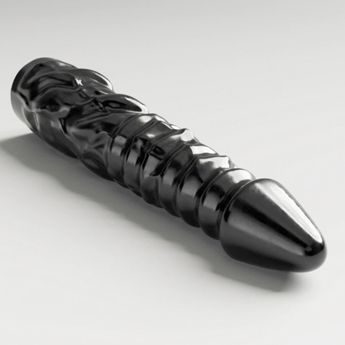 All Black Steroid Anal Dildo Allez 40×7cm画像4