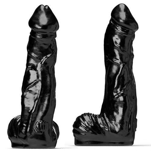 All Black Steroid Anal Dildo Bodybuilder 33×7cm画像3