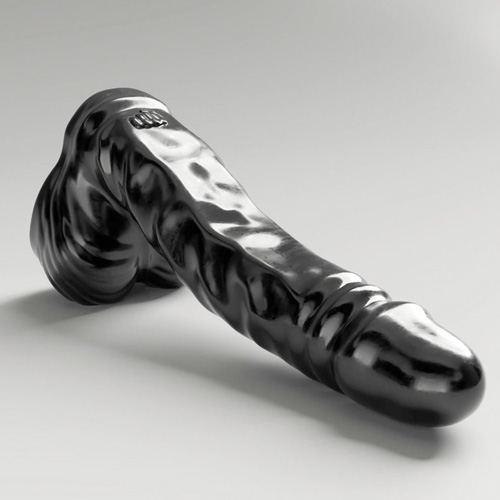 All Black Steroid Anal Dildo The Jock 27×5cm画像4