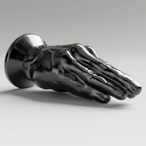 All Black Steroid Fisting Dildo Good Game 25×8.6cm画像4