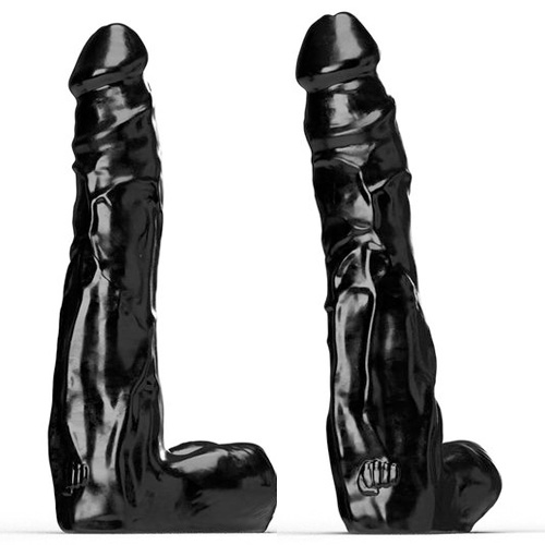 All Black Steroid Anal Dildo The Coach 30×5.7cm画像5
