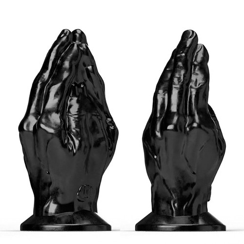 All Black Steroid Fisting Dildo Hail Mary 24×11.5cm画像5