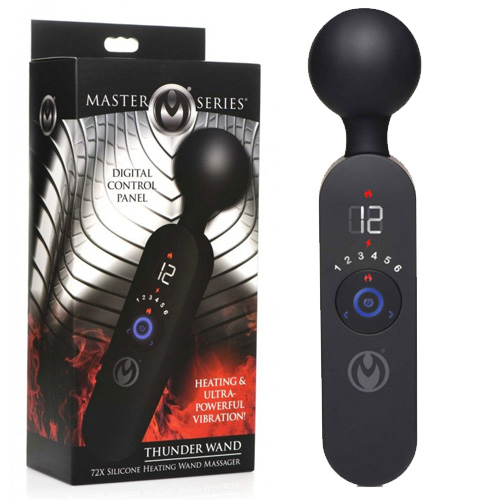 Thunder Wand 72X Silicone Heating Wand Massager