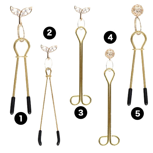 BDSMボディクリップ 5タイプ