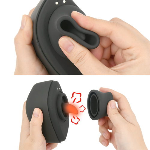 完全防水 幸福温感40℃ POKA-POKA CUNNI ROTOR＋ ポカポカクンニロータープラス画像4