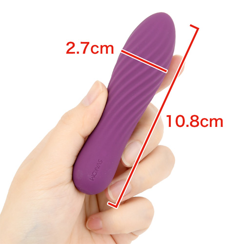 SVAKOM TULIP スバコム チューリップ バイオレット ブラック画像2