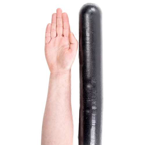 全長90cm太さ7.5cm大蛇の如きサイズのロングディルド BLACKMAMBA SPITTING画像6