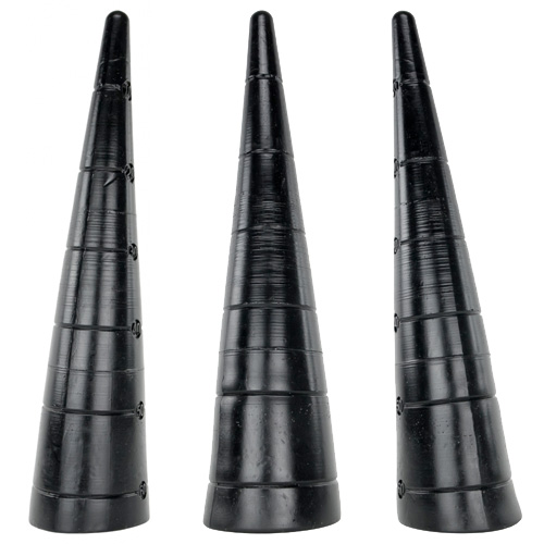 全長63cm太さ15.5cmコーン型極太ディルド SNAKE CONE画像4