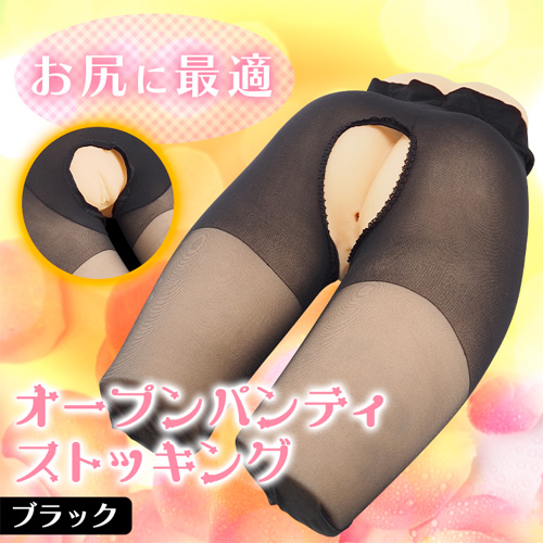 オープンパンティストッキング画像3