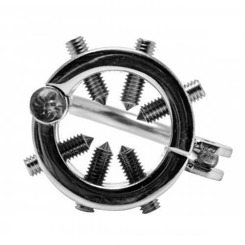 Stainless Steel Spiked Ball Crusher With Scrotum Separator画像4