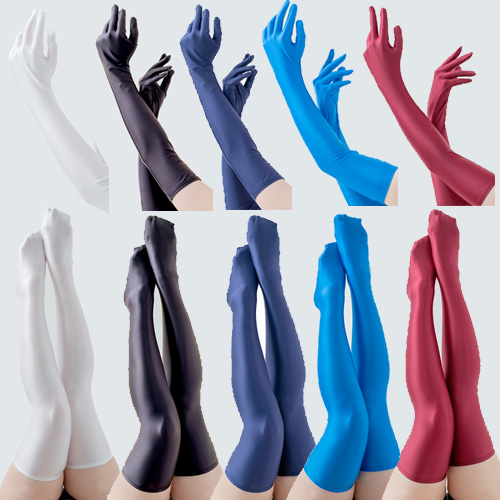 FittySatin グローブ＆ソックス 5カラー 2サイズ