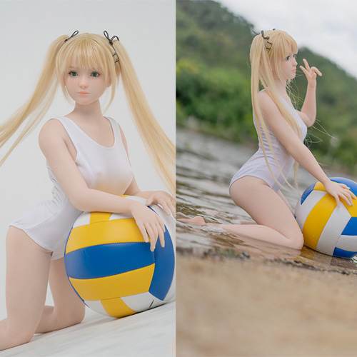 WAXDOLL 7kg ミニドール 85cm リアルメイク付き フルシリコン製ラブドール画像3