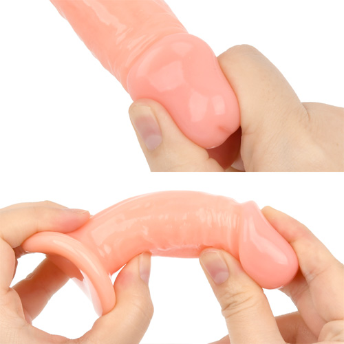 純国産 ぷにっとりあるディルド9cm 初心者用画像5