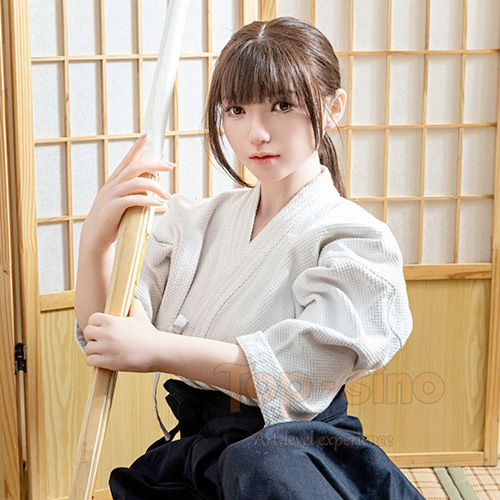 Top Sino 164cm Eカップ 剣道服着 フルシリコン製ラブドール画像4