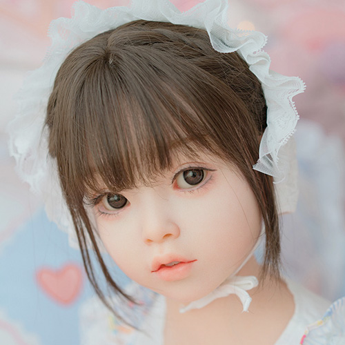 WAXDOLL 110cm バスト平 リアルメイク付き フルシリコン製ラブドール