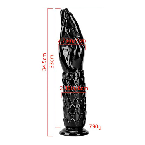 長さ34cm太さ7.4cm マーメイドハンド画像4