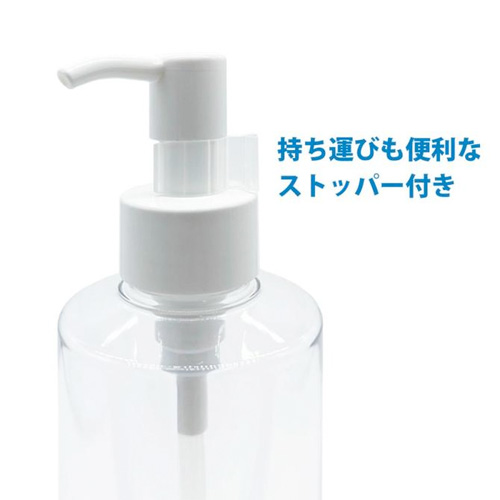 5個組 業務用空容器 プッシュ式 クリア 250ml容量画像2