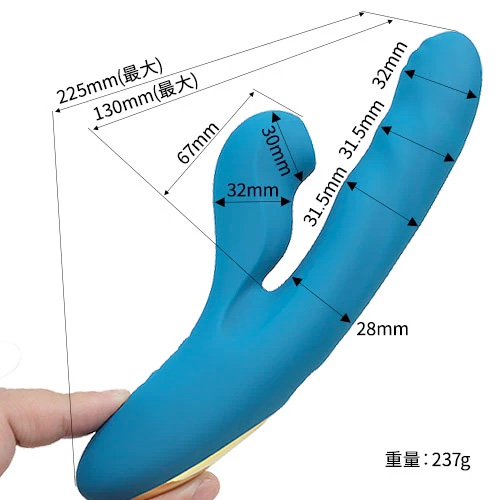 ZEMALIA OTTO 例の全部盛り 吸引バイブ画像2