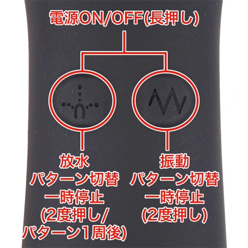 完全防水 メス堕ちバックバイブ１０＊アナルウォッシャー画像4