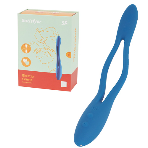 Satisfyer Elastic Game Blue サティスファイヤー エラスティックゲーム ブルー