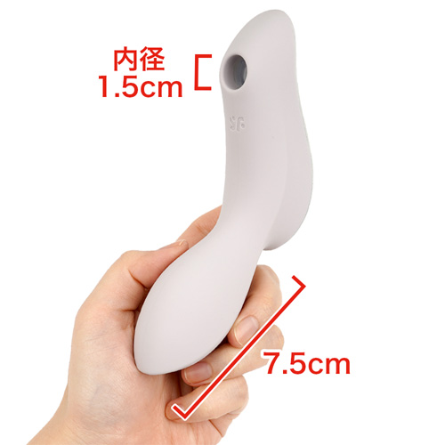 Satisfyer Curvy Trinity 2 サティスファイヤー カーヴィートリニティ2画像2