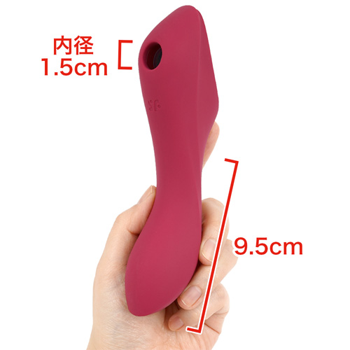 Satisfyer Curvy Trinity 3 サティスファイヤー カーヴィートリニティ3画像2
