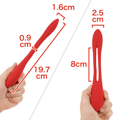 Satisfyer Elastic Joy Red サティスファイヤー エラスティックジョイ レッド画像2