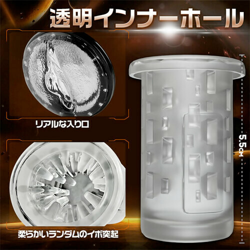 爆転昇天 5種ピストン×回転 電動オナホール画像4